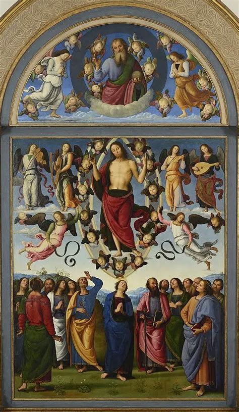 grafiche di don giovanni da prada|L' Ascensione di Cristo del Perugino .